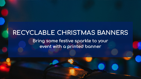 Christmas banners for your festive event