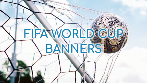 FIFA World Cup Qatar 2022 banners!