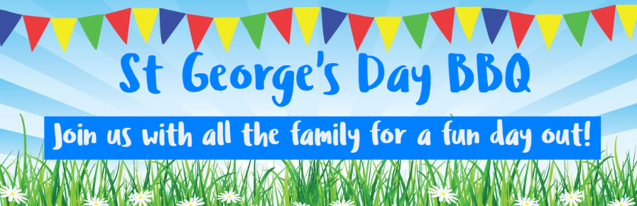 st georges day banner