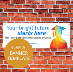 Use a Banner Template