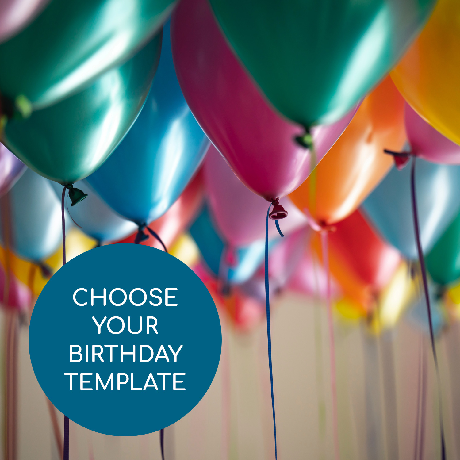 Choose Your Birthday Banner