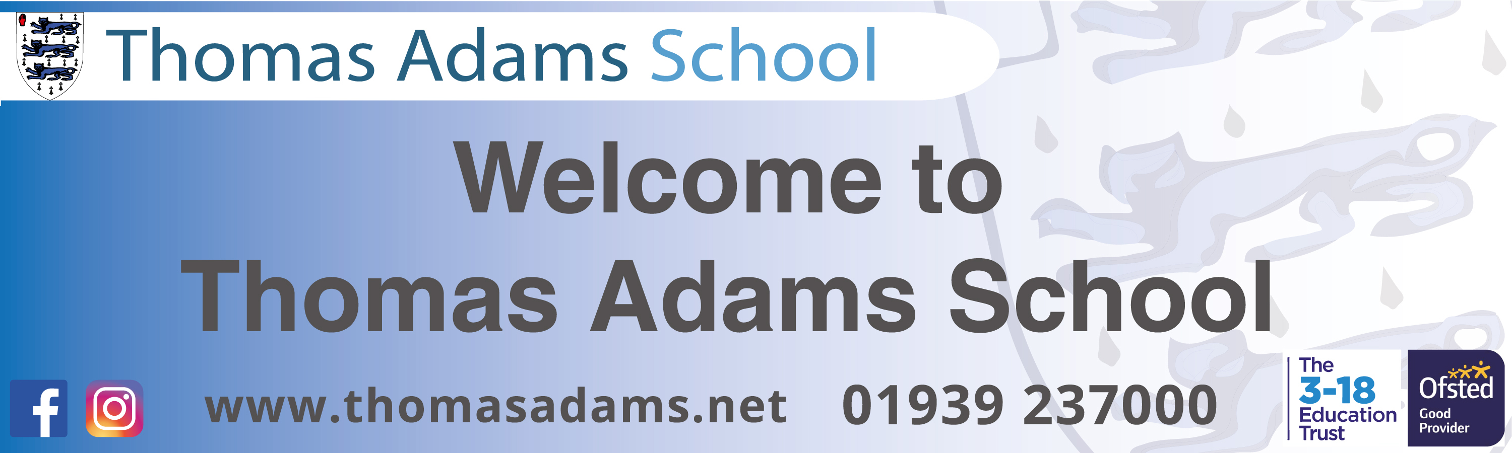 Thomas Adams School Banner