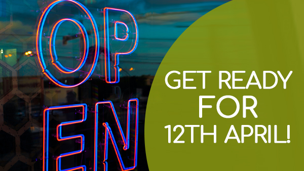 Get ready for re-opening with a printed banner
