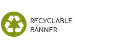 The Banner Hub - Recyclable Banner